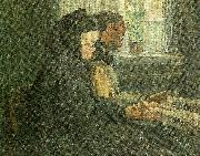 Carl Wilhelmson det gamla paret oil